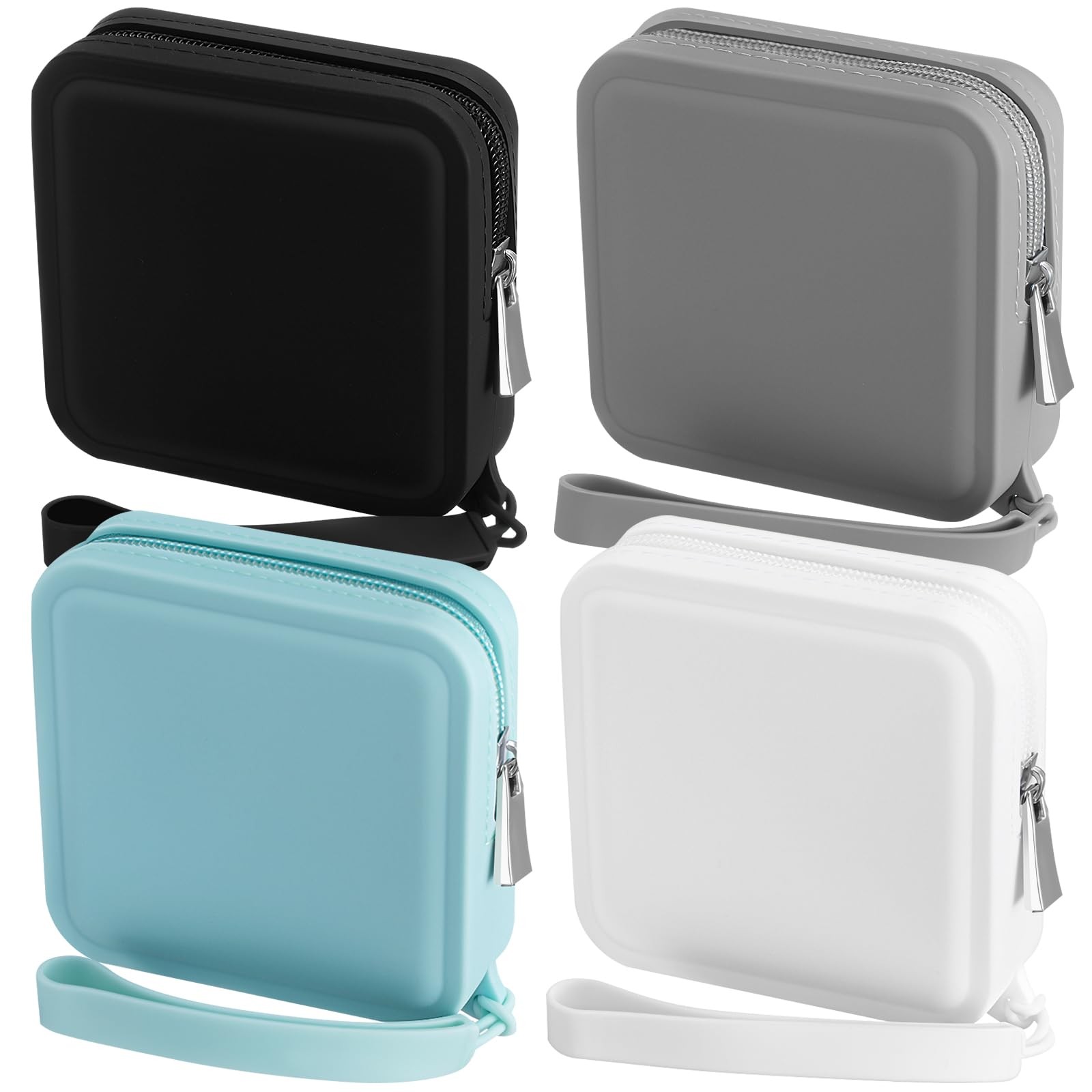 Kathfly 4 Pcs Multicolor Mini Waterproof 3.9 x x 1.2 inches,