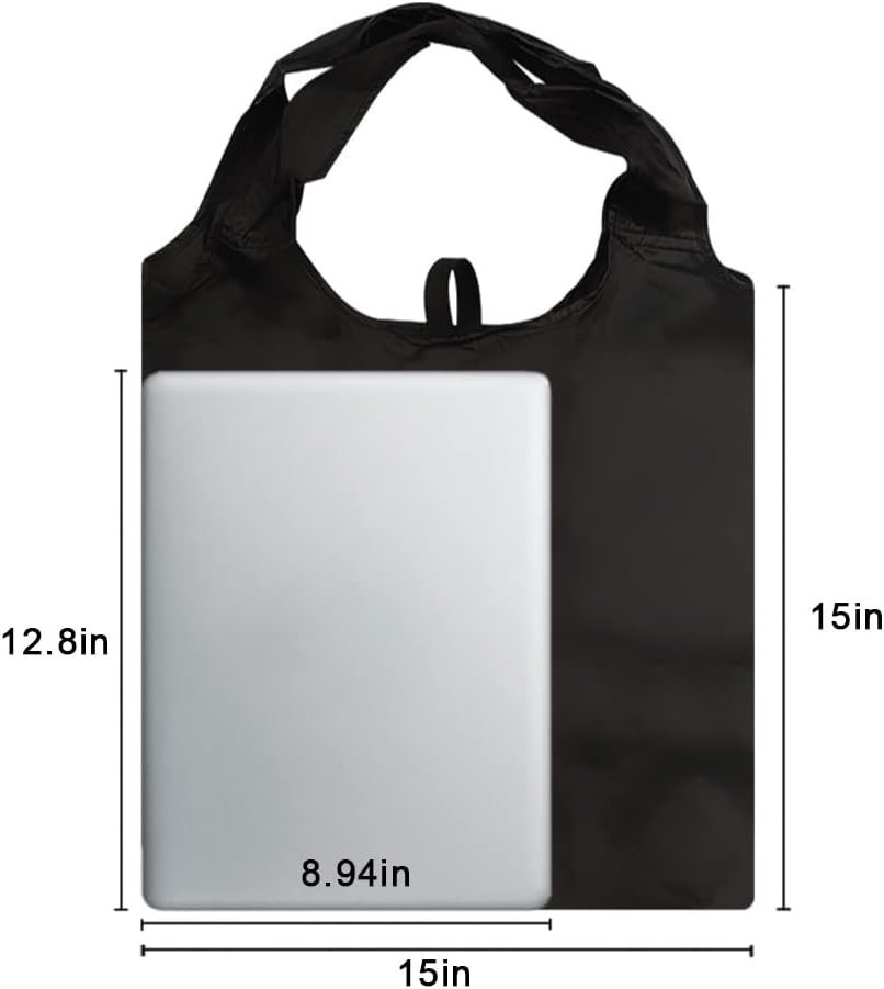 20 X-Large Washable Reusable Grocery Bags in Vibrant Colors – 50 lbs Capacity
