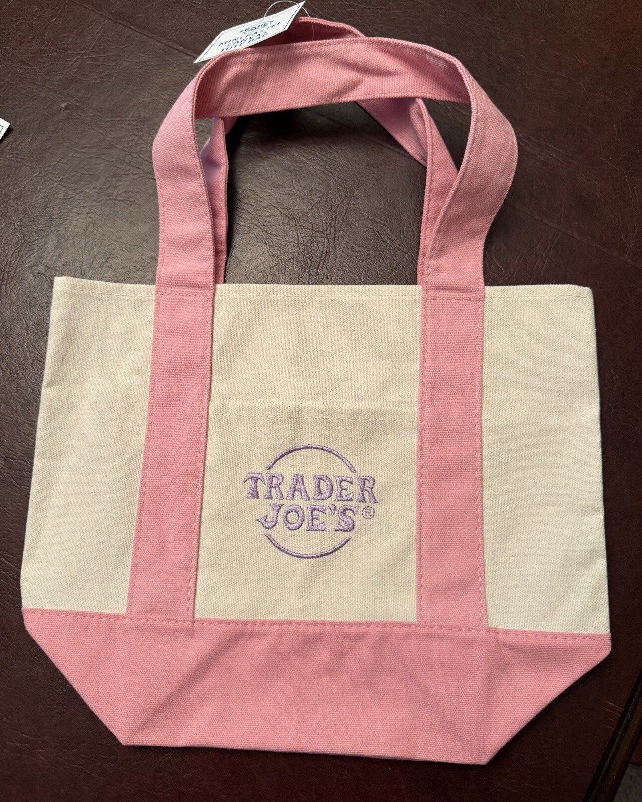 Trader Joe’s Mini Pastel Canvas Tote Bags Set of 4 Easter Colors 2026 Limited.