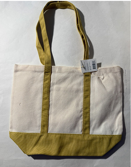 Hawaii Times Exclusive: Moss Green Inspired Hibiscus Mini Canvas Tote Bag
