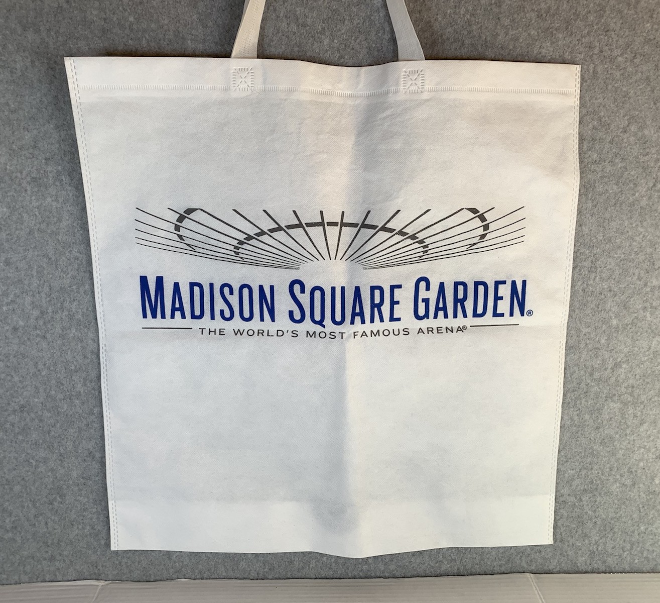 Madison Square Garden Reusable Tote Bag 20″x 20.5″ Green Bag Eco Friendly NEW