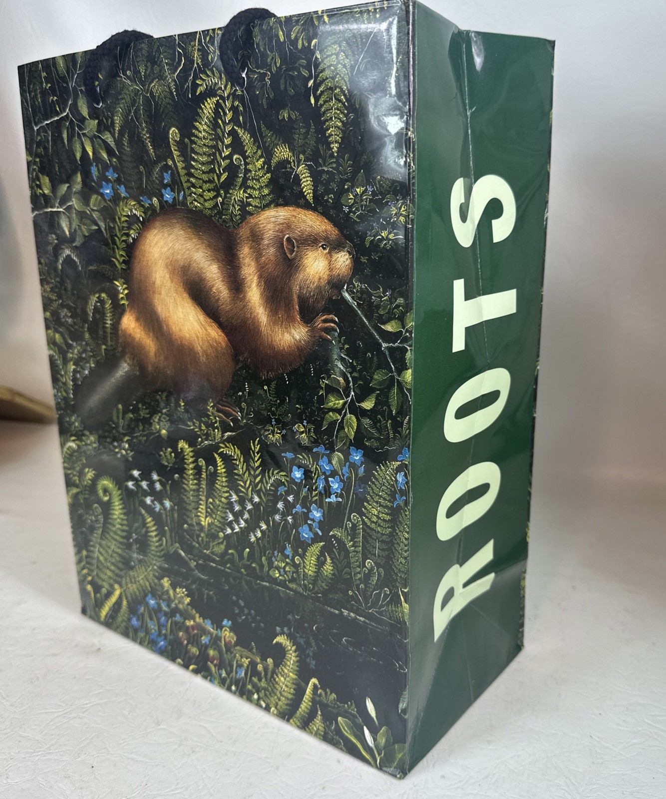 Roots Reusable Shopping Tote Bag Canada Limited Edition Beaver