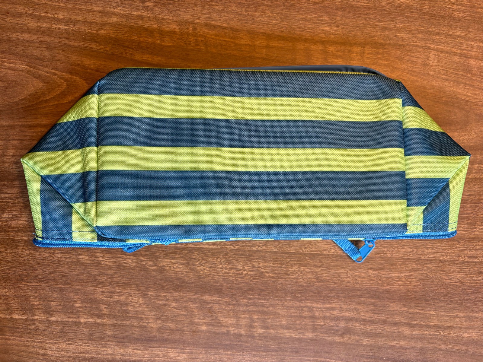 Trader Joe’s Striped Mini Insulated Bag Blue/Green NEW W/TAGS – US seller