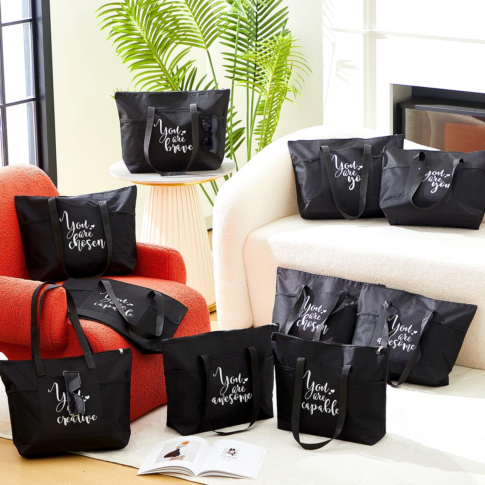 Employee Appreciation Gifts Bulk Thank You Tote Bags for Women Nurses Team