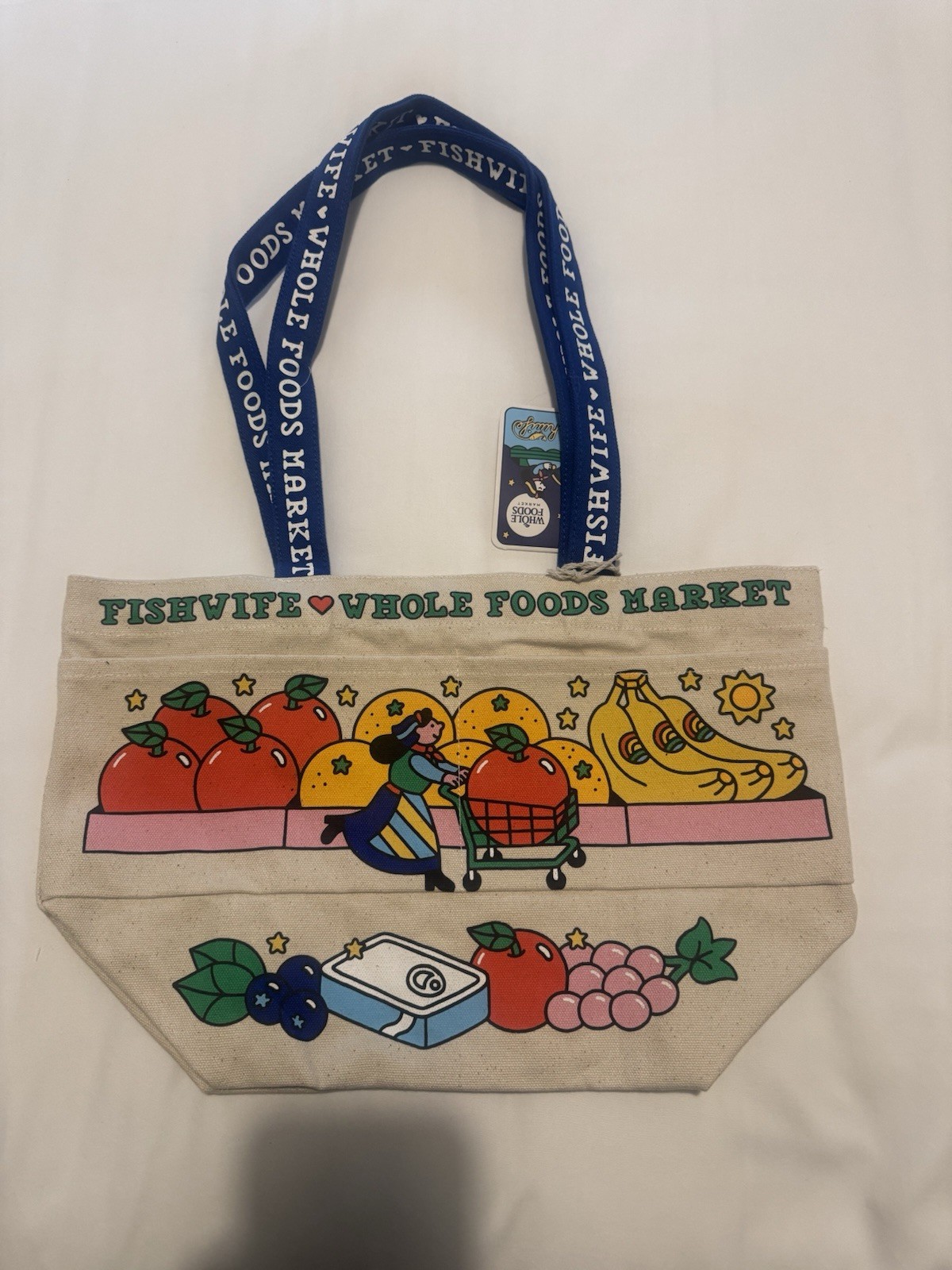 NWT Fishwife x Whole Foods medium size tote
