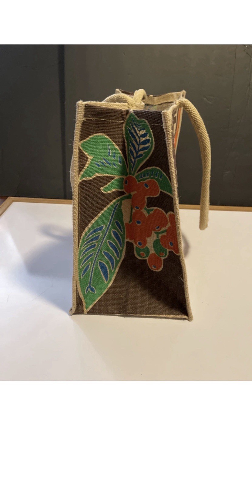 Trader Joe’s Jute Bag Reusable | 1967 Pasadena Coffee Beans Premium Roast