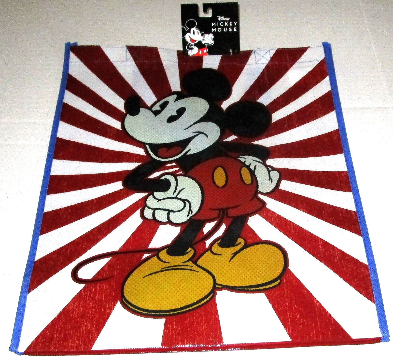 MICKEY MOUSE PATRIOTIC Reusable Tote Bag 13″X15″X7″ PATRIOTIC MICKEY