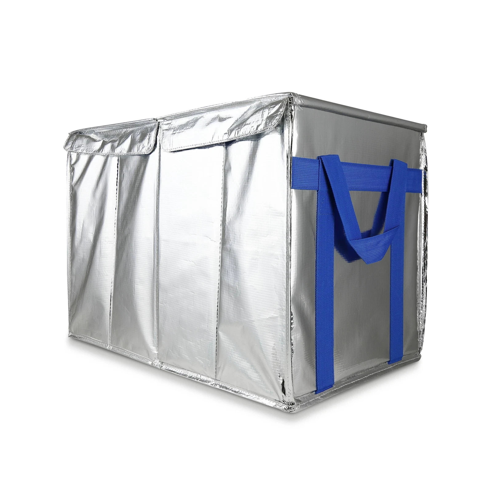 PACKiT Fresh Staging Tote Extra Large Insulated Delivery Tote Silver XL