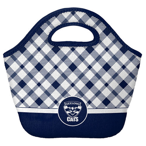 Geelong Cats AFL Neoprene Cooler Bag Shopping Grocery Reusable Gift
