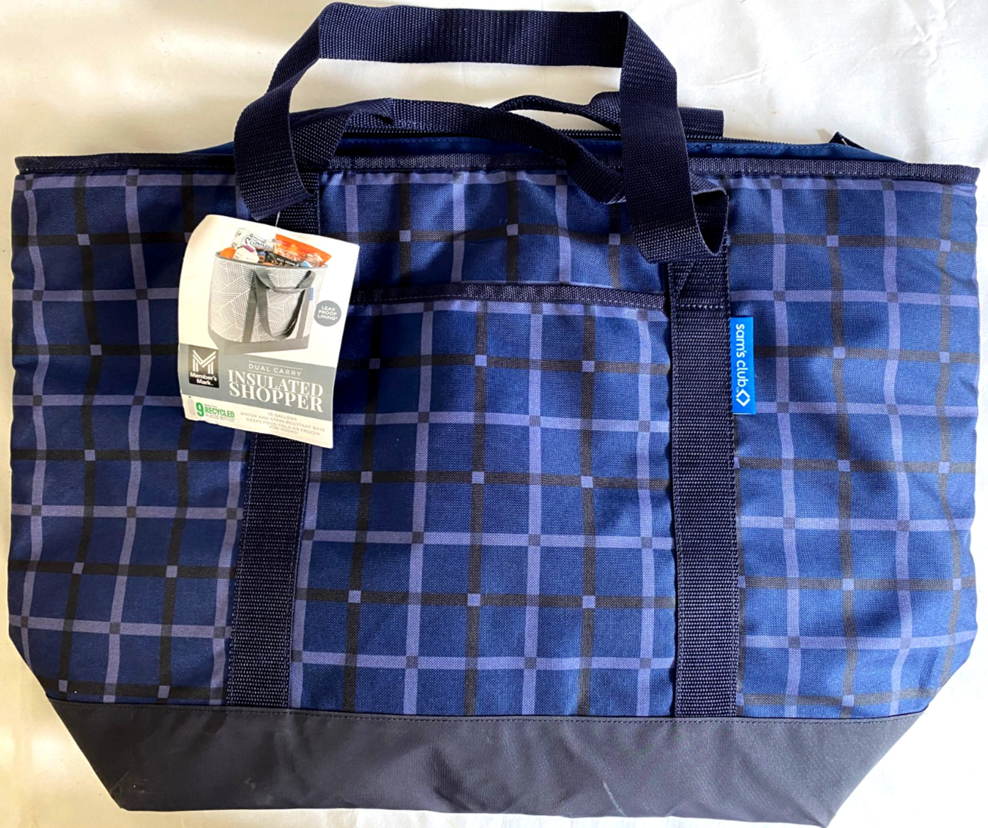 Member’s Mark Dual Carry Thermal Insulate Shopper Bag 10 Gallon Leak Proof