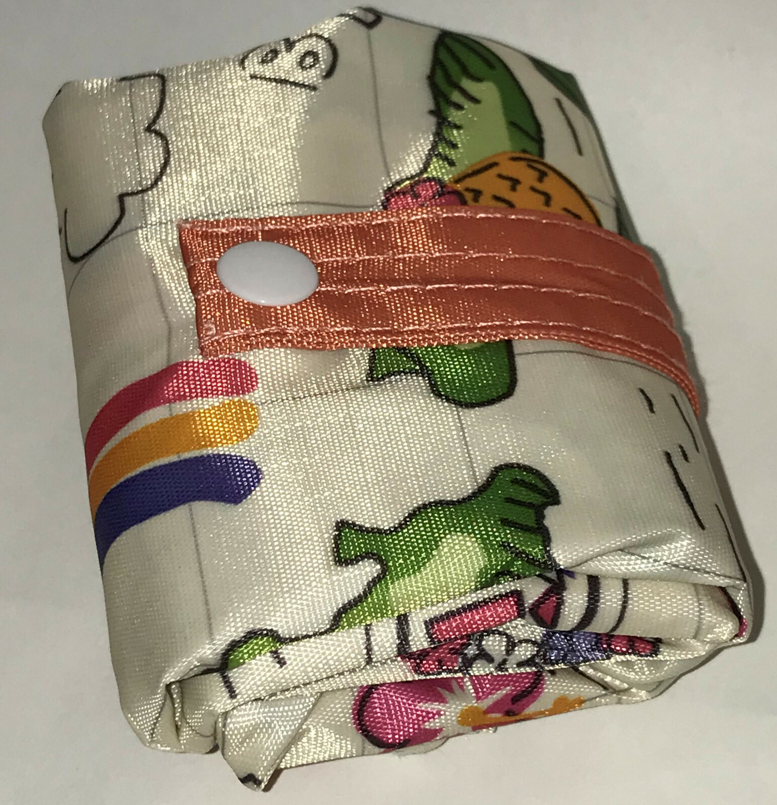 Hawaii Hello Kitty Reusable Packable ECO Shopper Tote Bag 14″x 11 1/2″ Icons Map