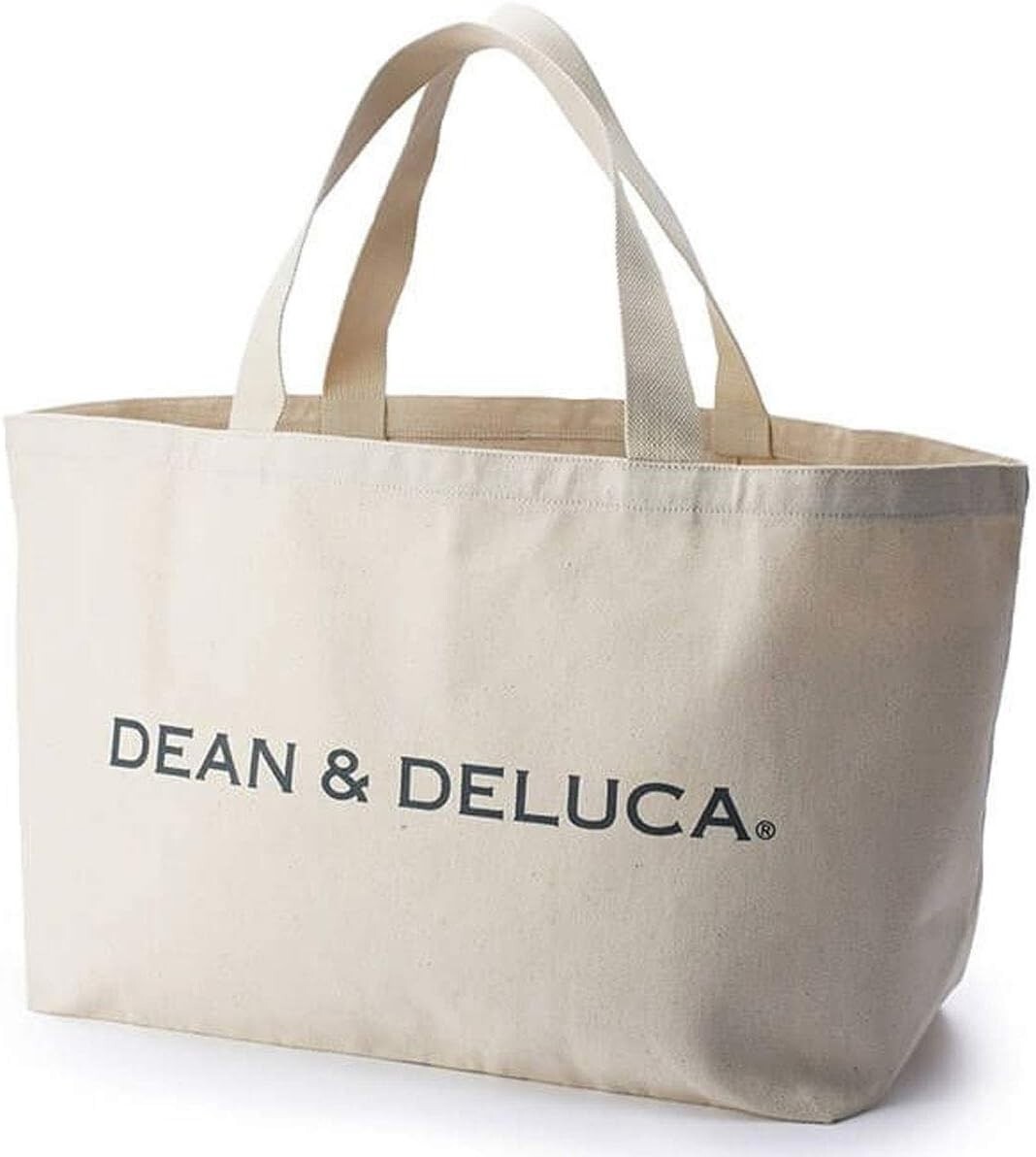 DEAN & DELUCA Big Tote Bag Extra Large LL Natural Off White Shopping bag NEW F/S