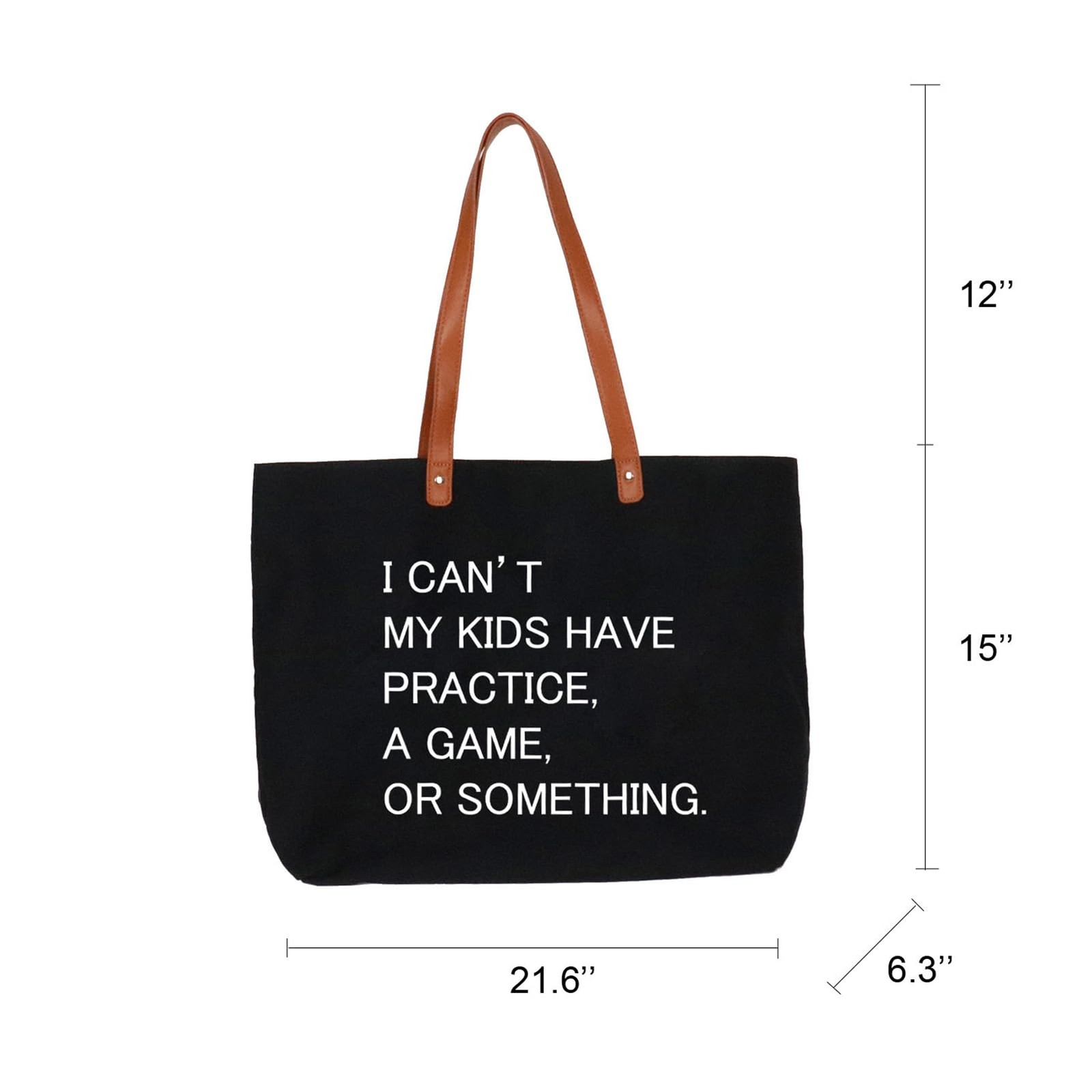 I Can’t My Have Practice A Game or Something Tote Bag,Sports mom,Soccer Mom B…