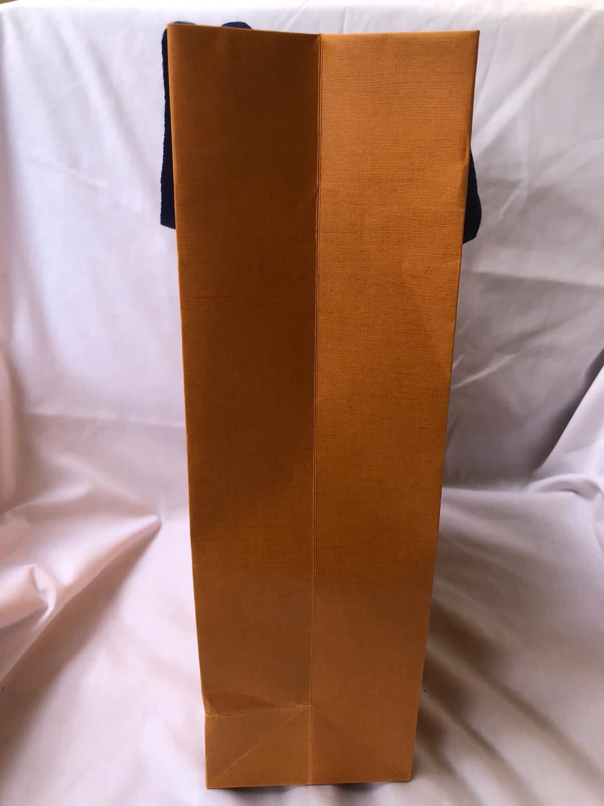 Louis Vuitton Paper Shopping Bag Reusable Orange 14″ x 9.6″ x 4.3″