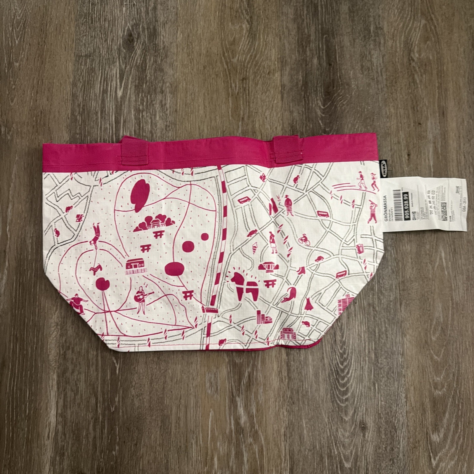 NEW IKEA Harajuku Store limited edition SÄDERSSLAG Map Japan Small Tote Bag