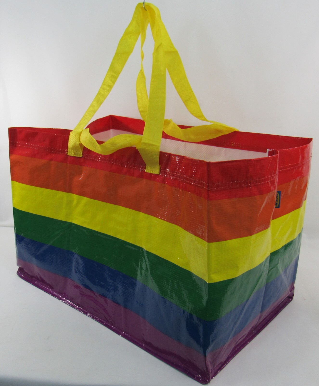 Ikea Storstomma Rainbow Bag Large Tote Reusable ECO Grocery Laundry Storage Bag