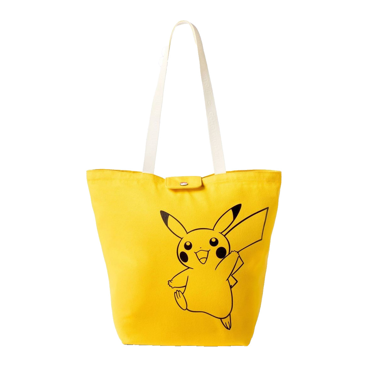 Pokemon X Target Reusable Canvas Yellow All-in Tote Bag Pikachu 30th Anniversary