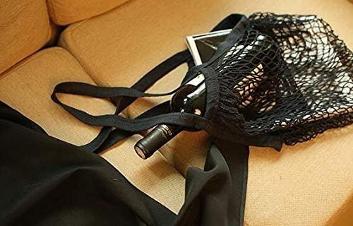 Bolsas De Malla Reutilizables Para Comestibles Paquete 6 Bolsas De Malla Algodon