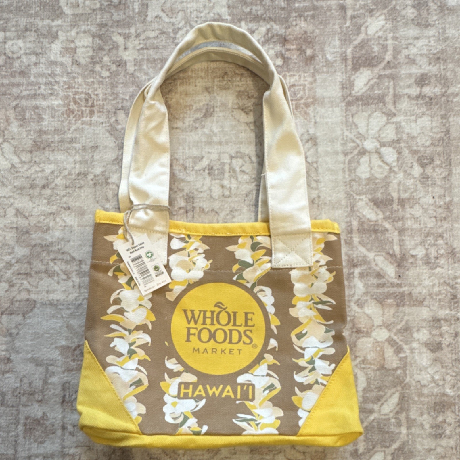 Tag Aloha Whole Foods Mini Tote