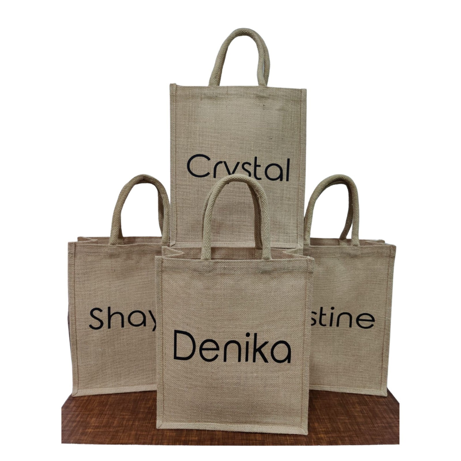 Handmade Delight Durable and Spacious Jute Tote Bag | Indian Jute Carry Bag