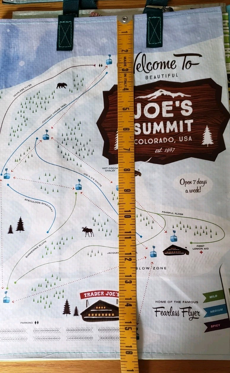 1x NEW Trader Joe’s Eco Reusable Shopping Gift Tote Bag PICK ONE (1) FREE SHIP