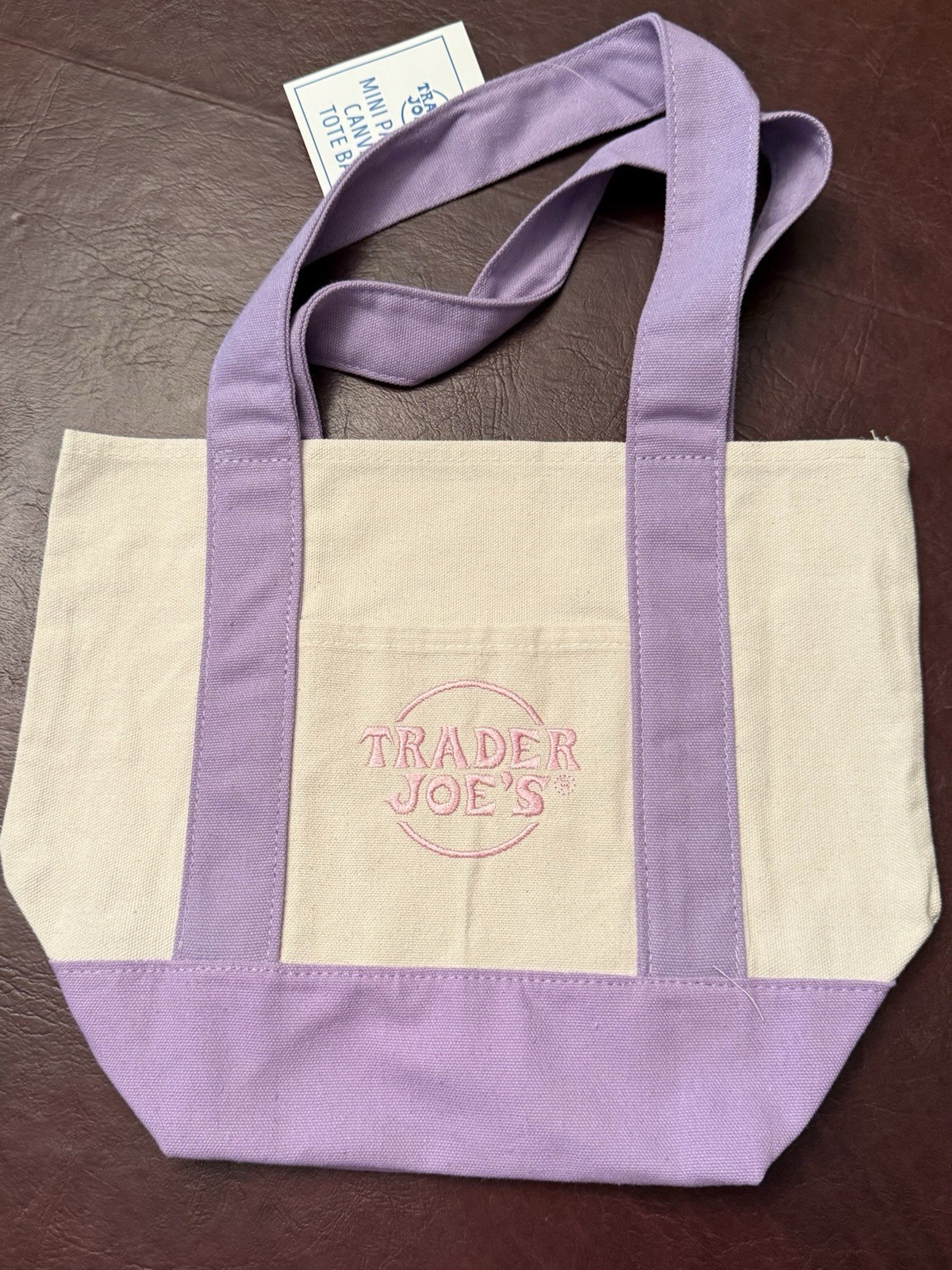 Trader Joe’s Mini Pastel Canvas Tote Bags Set of 4 Easter Colors 2026 Limited.