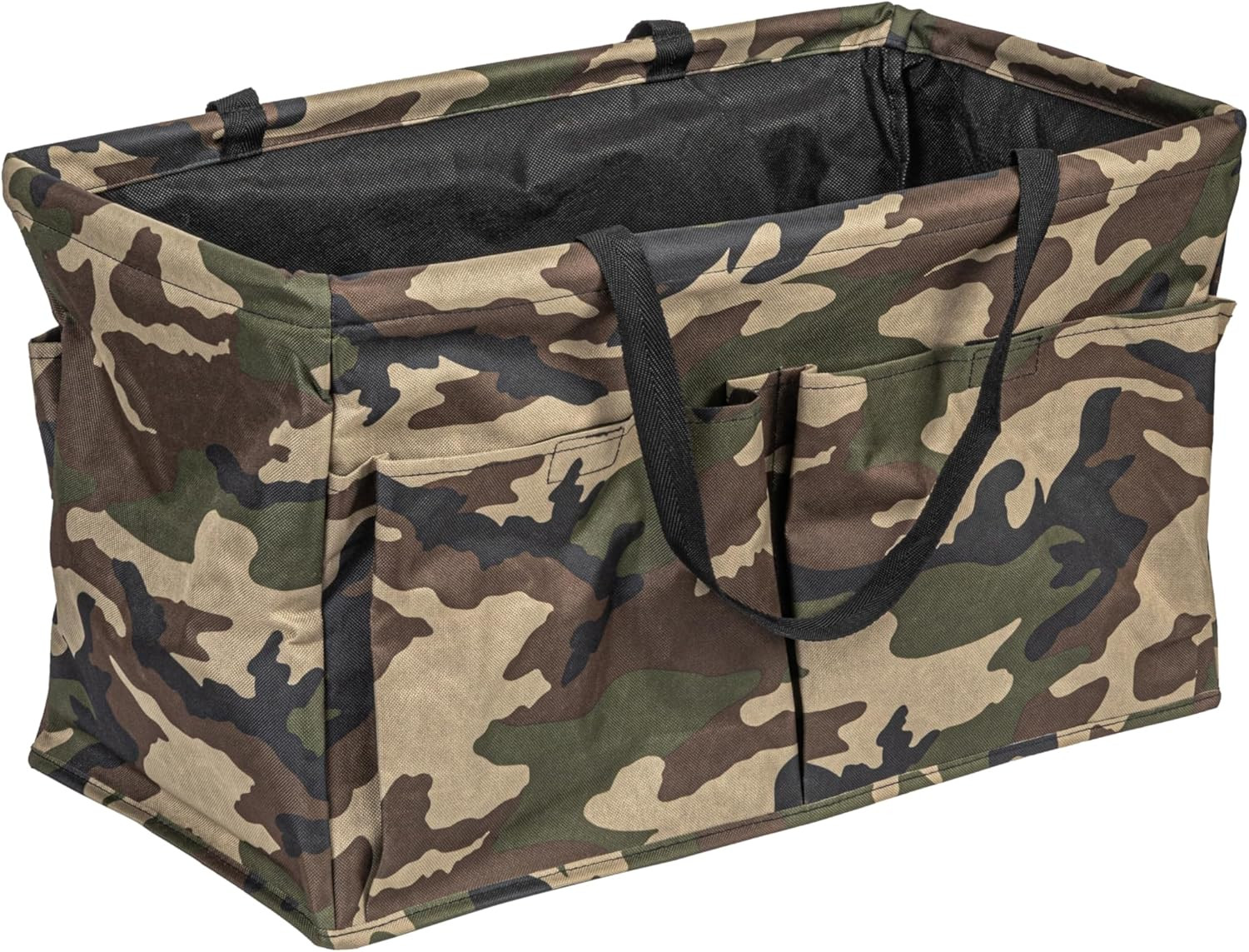 Camo Krush Container All-Purpose Utility Tote with Pockets