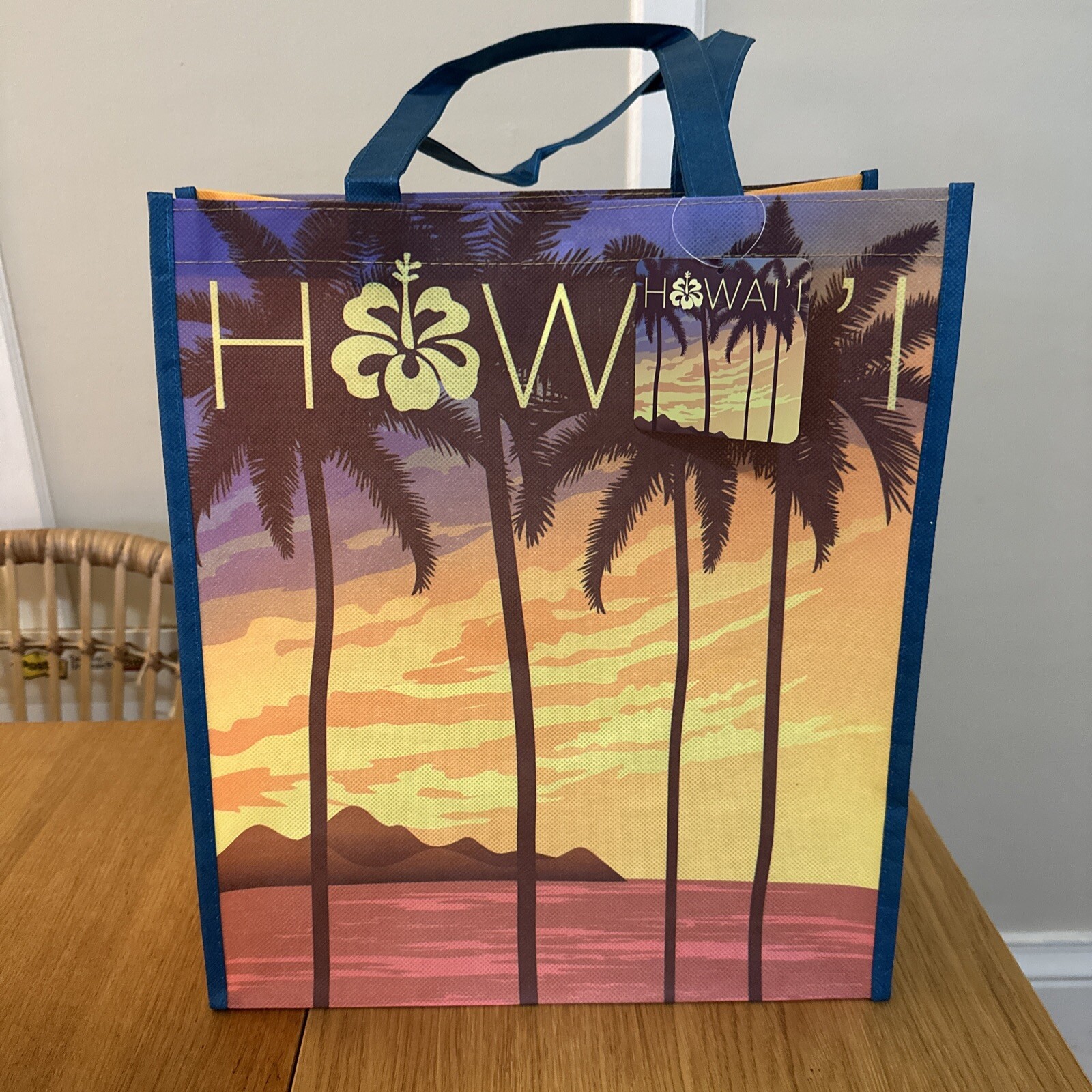 Whole Foods Market Tote Bag HAWAII Eco-Friendly Maui Kaui Big Island New