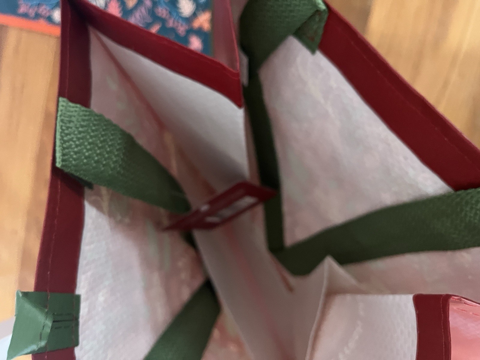 2 The Fresh Market Reusable Shopping Bags Keep Cool Fall Christmas 12 x 8 x 15