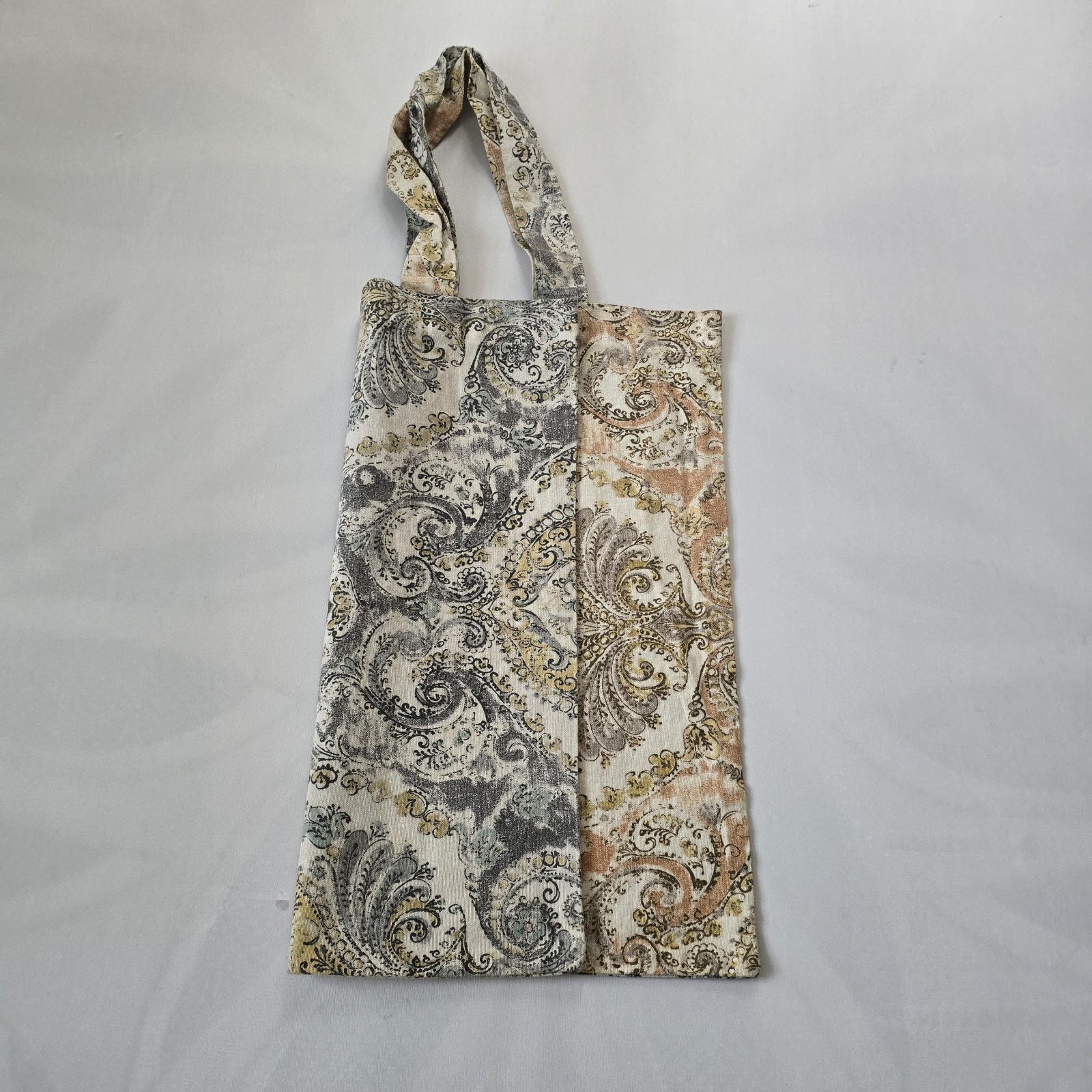 Paisley Pattern Foldable Fabric Reusable Bag Medium Multicolor Two-Piece