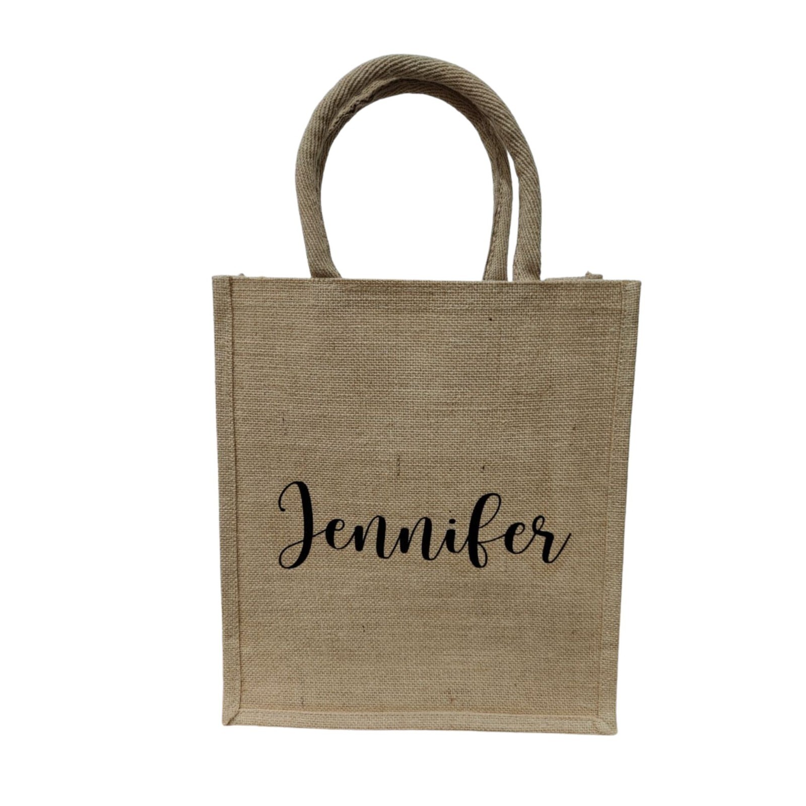 Handmade Delight Durable and Spacious Jute Tote Bag | Indian Jute Carry Bag