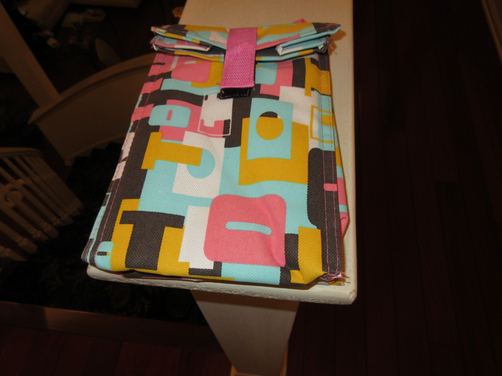 Insulated Lunch Bag , Self , Multi Color , 11″X6″X31/2″ , Old / New Inventory