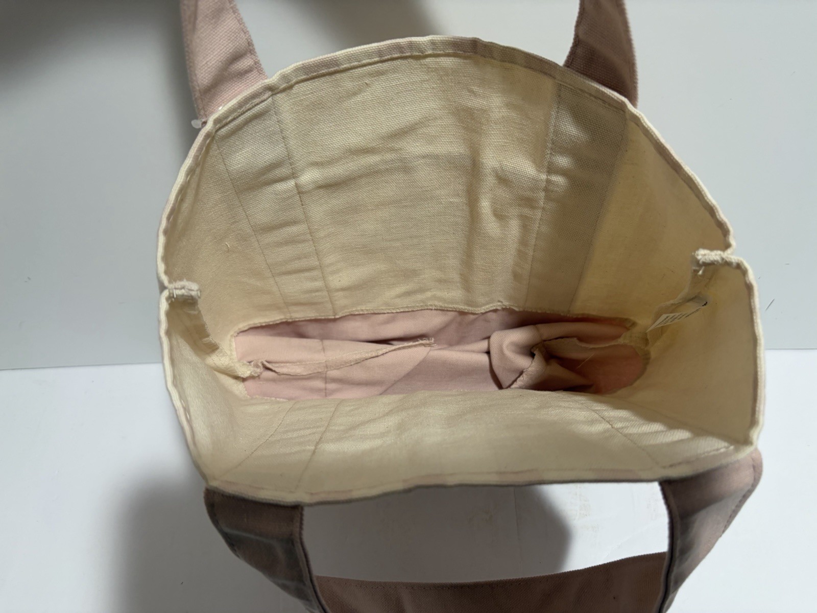 TRADER JOE’S PINK PASTEL STRIPE CANVAS TOTE BAG LIMITED EDITION NEW w/TAG 2026