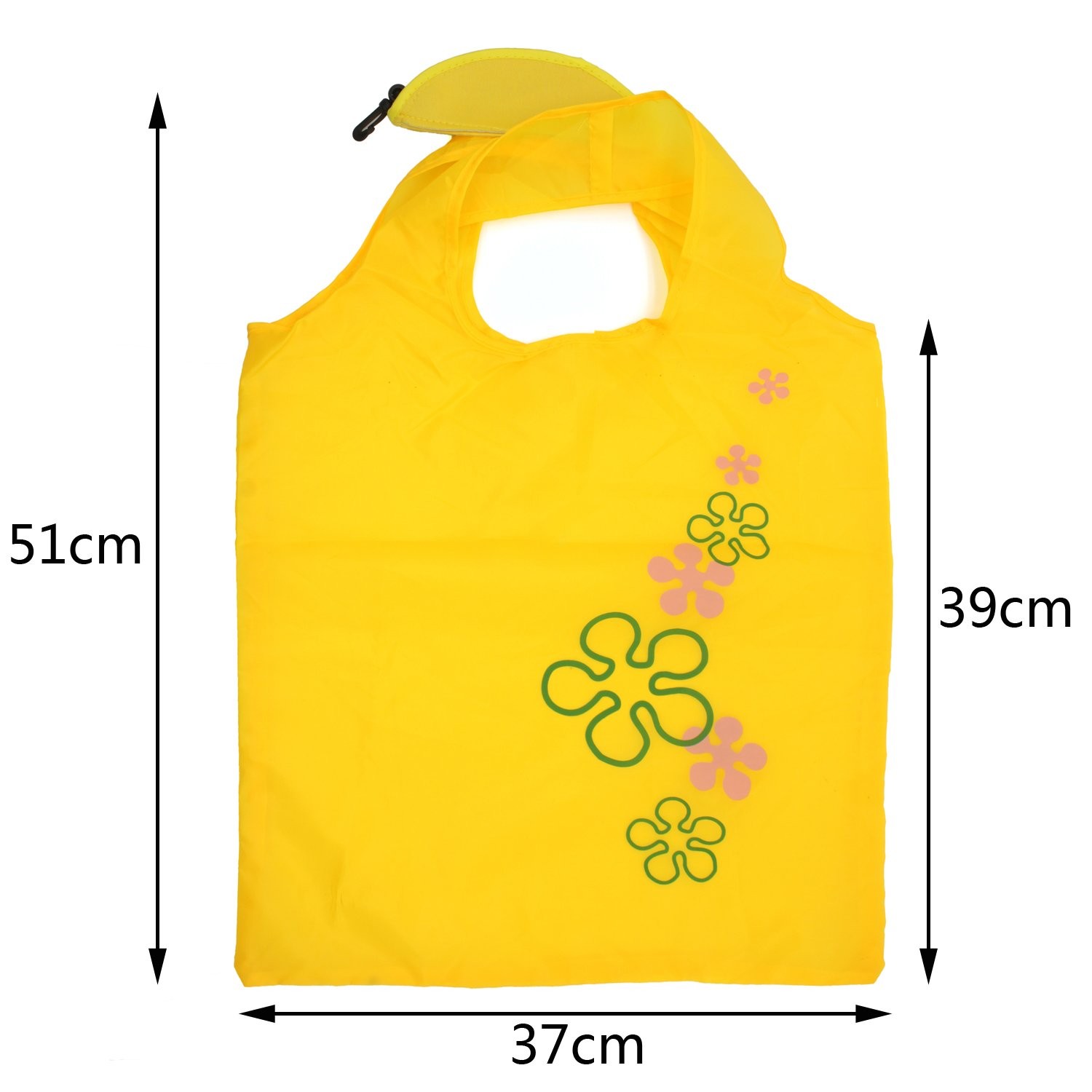 10PCS Fruits Reusable Grocery Shopping Tote Bags Folding Pouch Storage Conven…