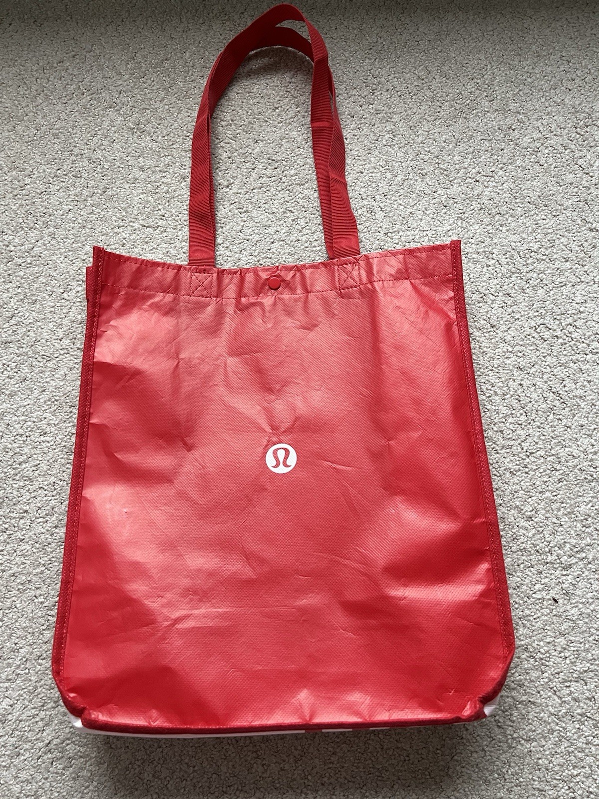 Lululemon Reusable Big Red EMPTY BAG 13.5in x 16in