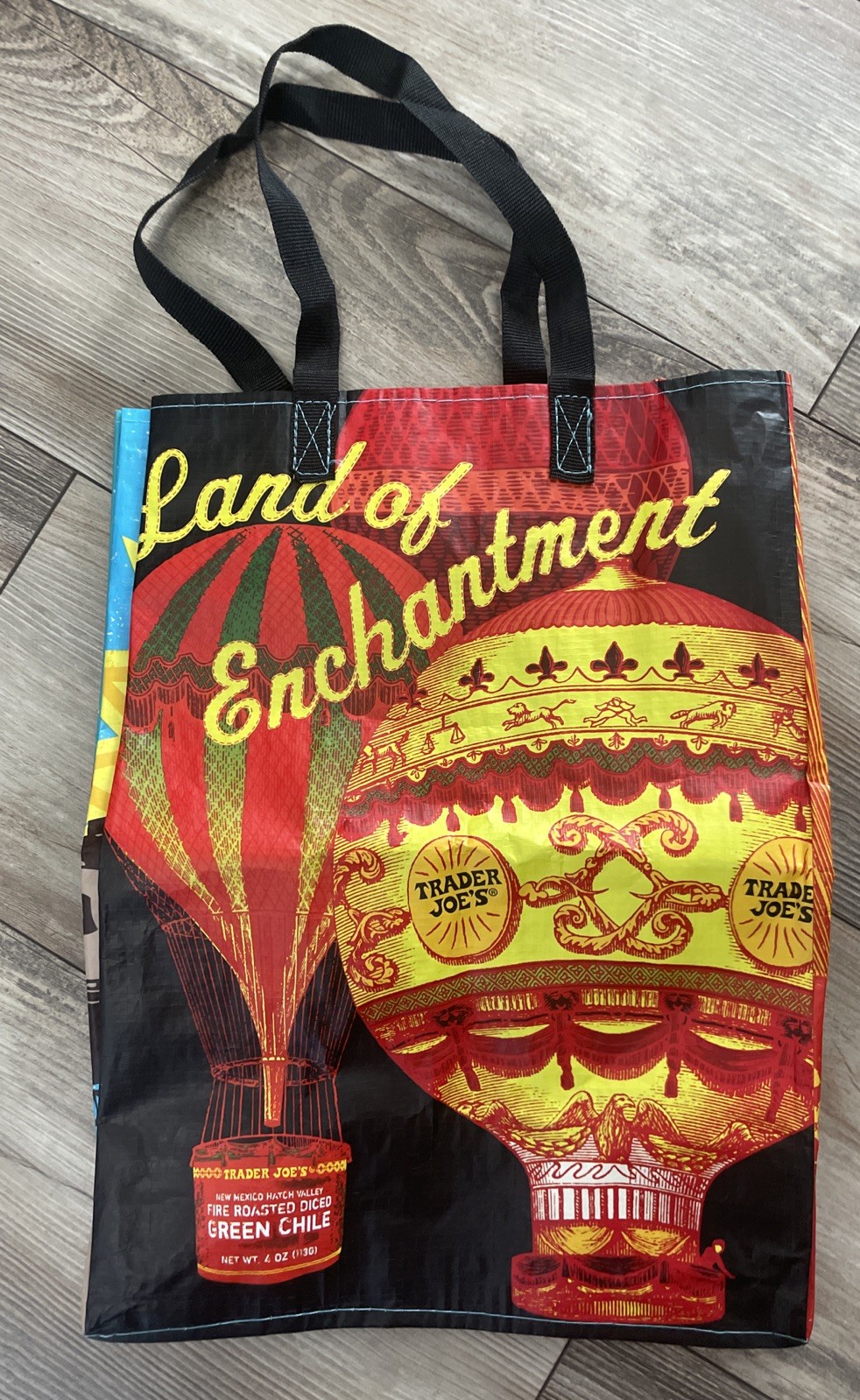 Trader Joe’s Fashion 6 Gal Reusable Grocery Bag Sant Fe Local New Mexico Style
