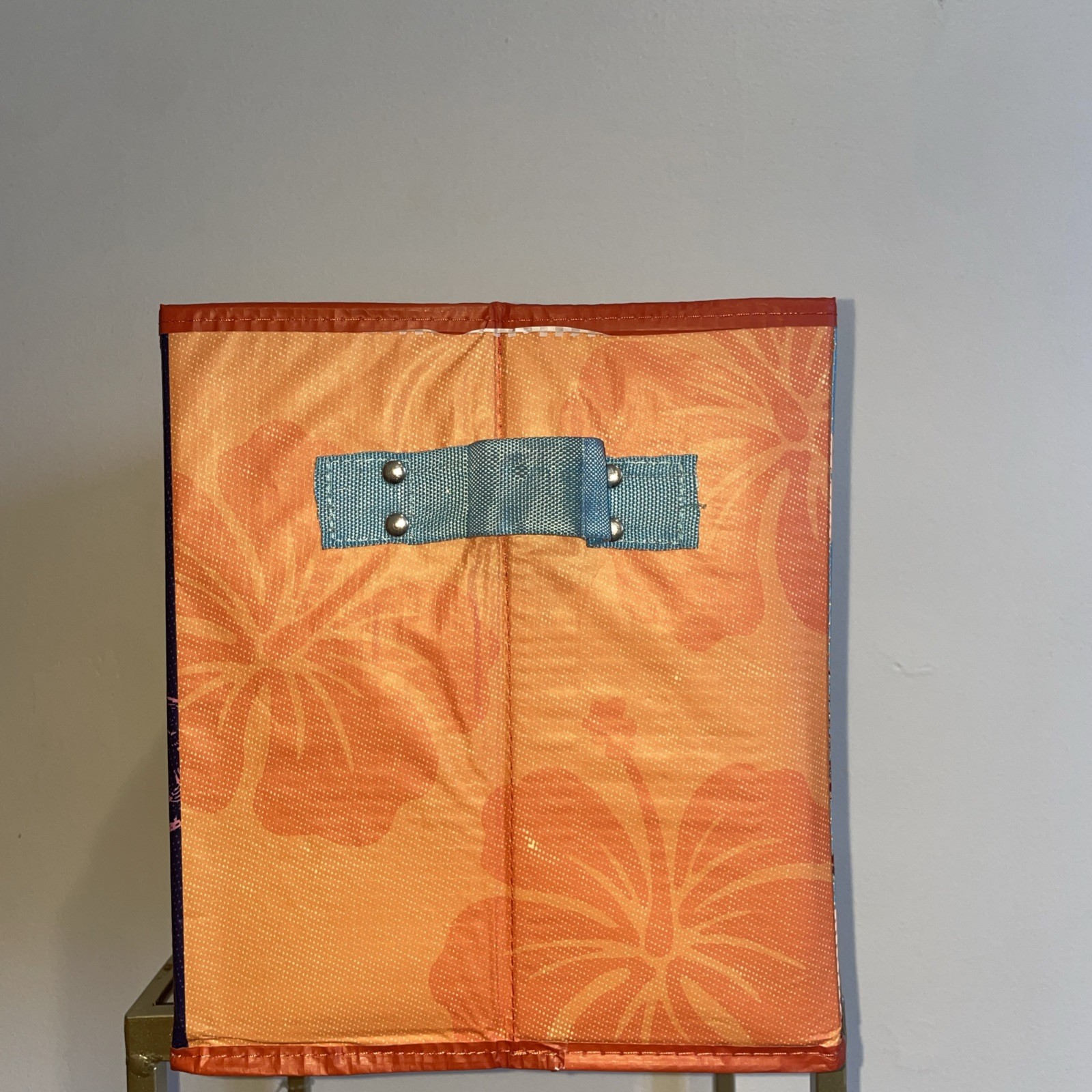 Trader Joe’s Insulated Grocery Bag Blue Sky Travel Design Reusable Tote 2025