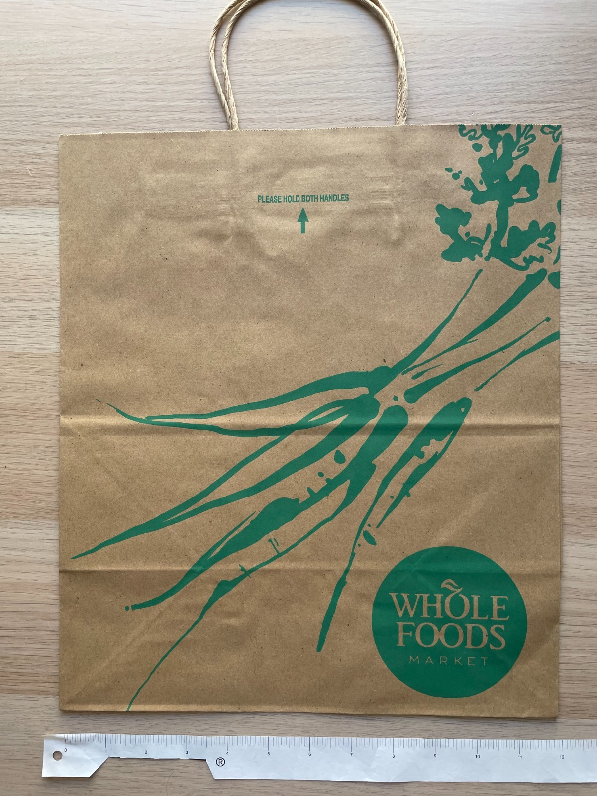 2024 Whole Foods Market Paper Shopping Bag