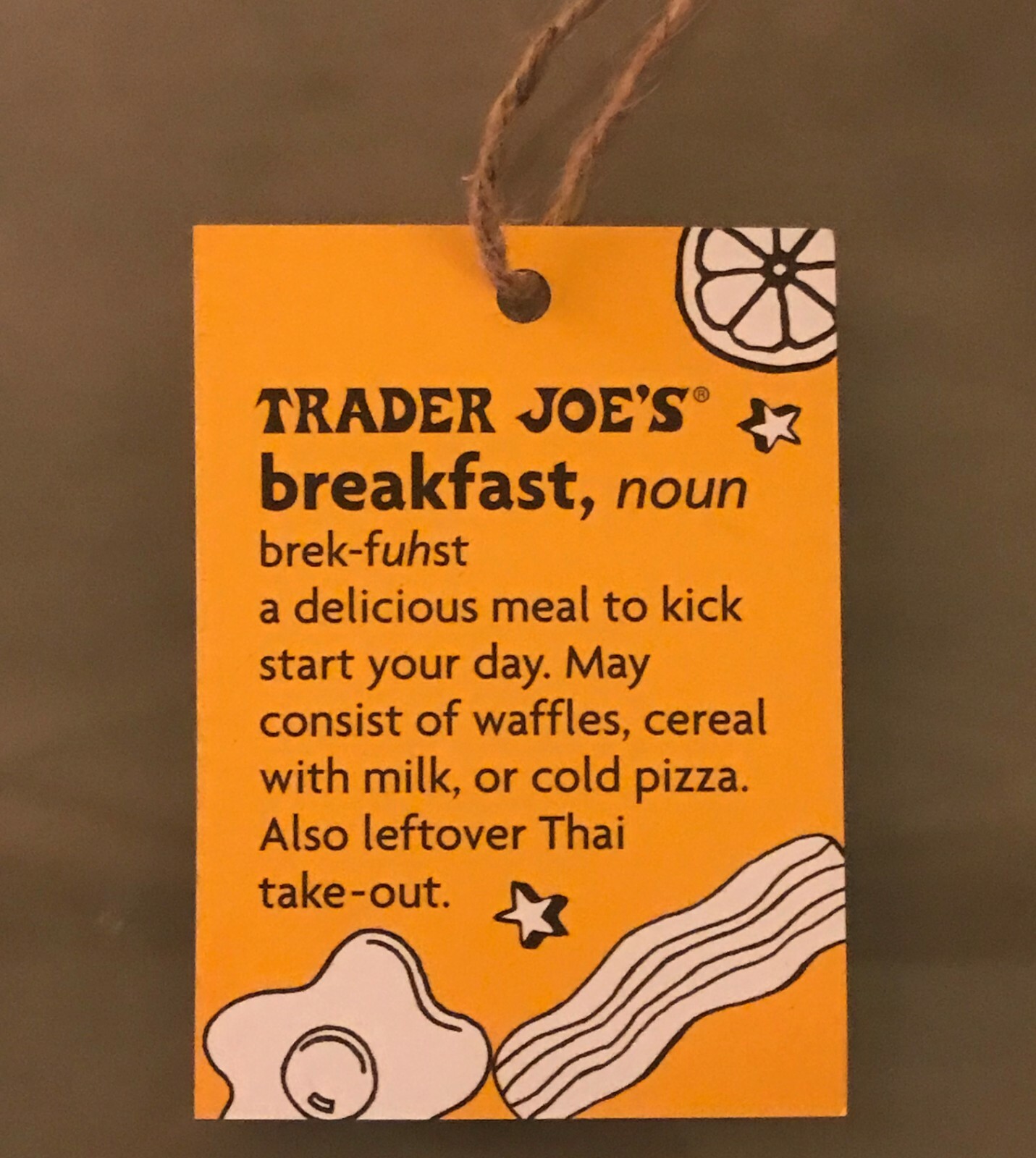 Trader Joe’s Breakfast Waffle Toast Milk Jam Shopping Reusable Grocery Eco Bag