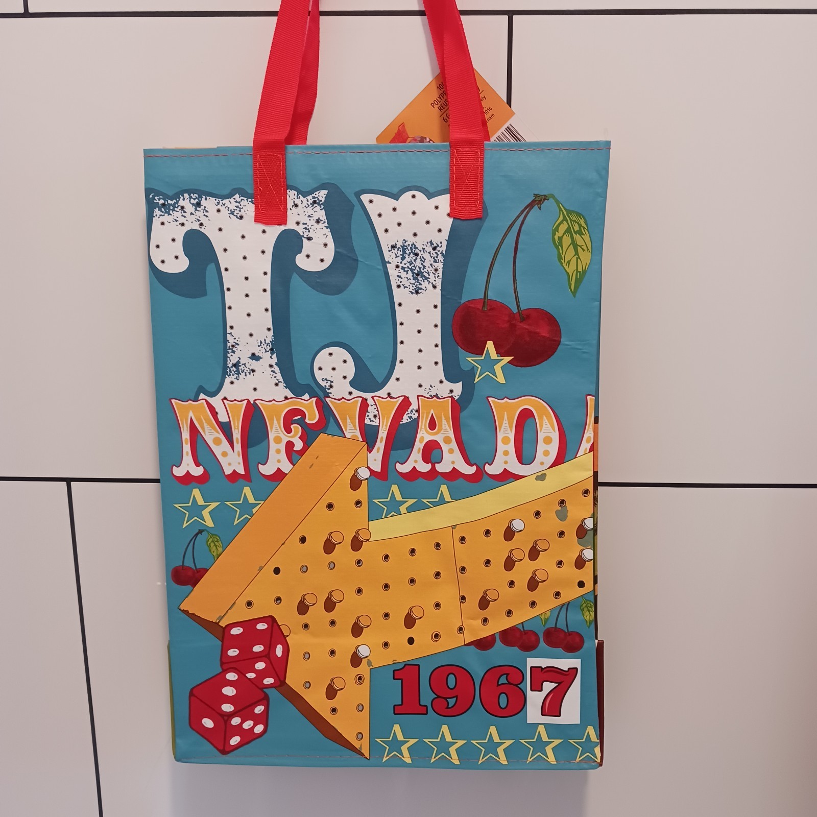 Trader Joe’s NWT Regional Nevada Tote, Reusable Foldable Washable Collectible!