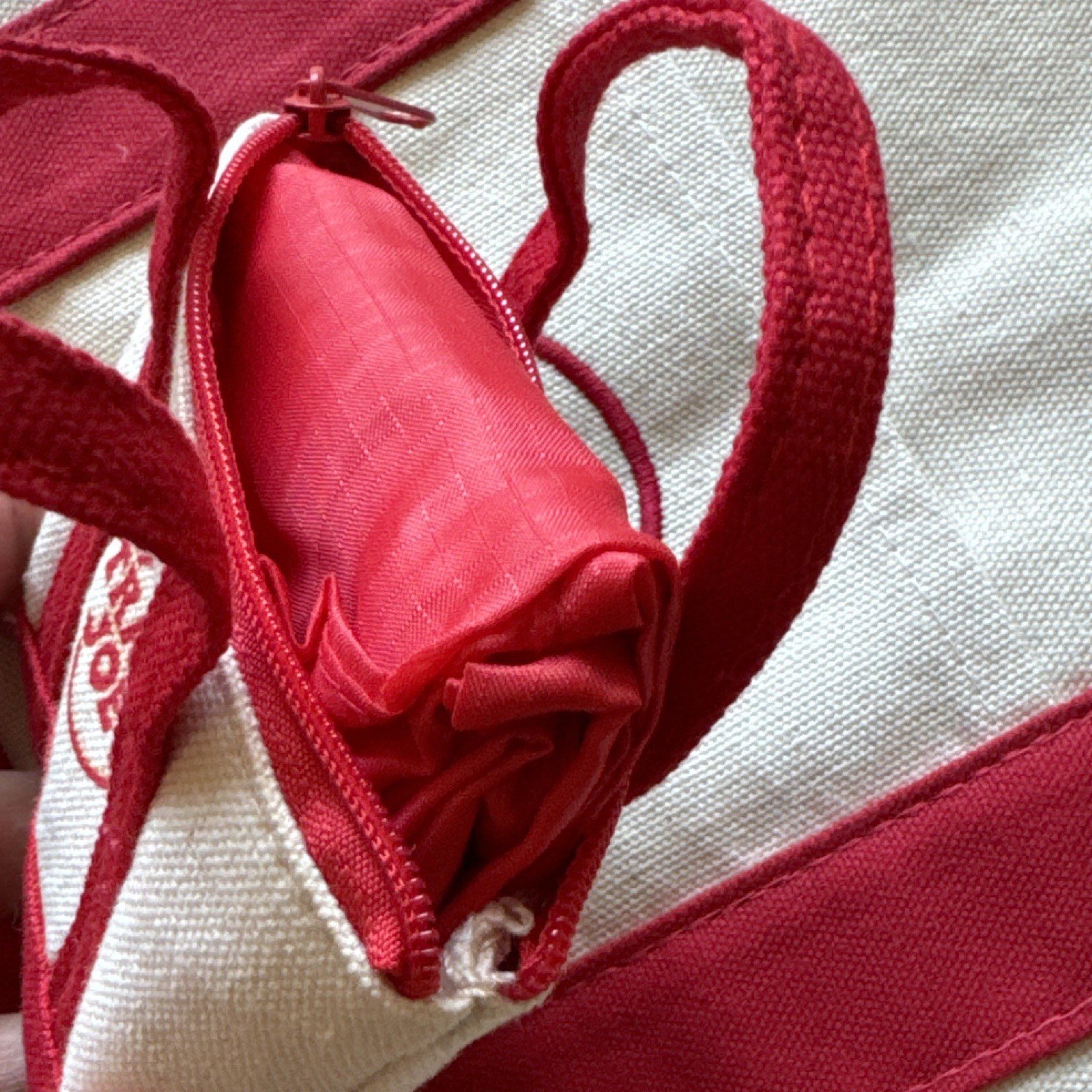 Trader Joe’s Brand New Mini&Micro Tote Bags Red/White color