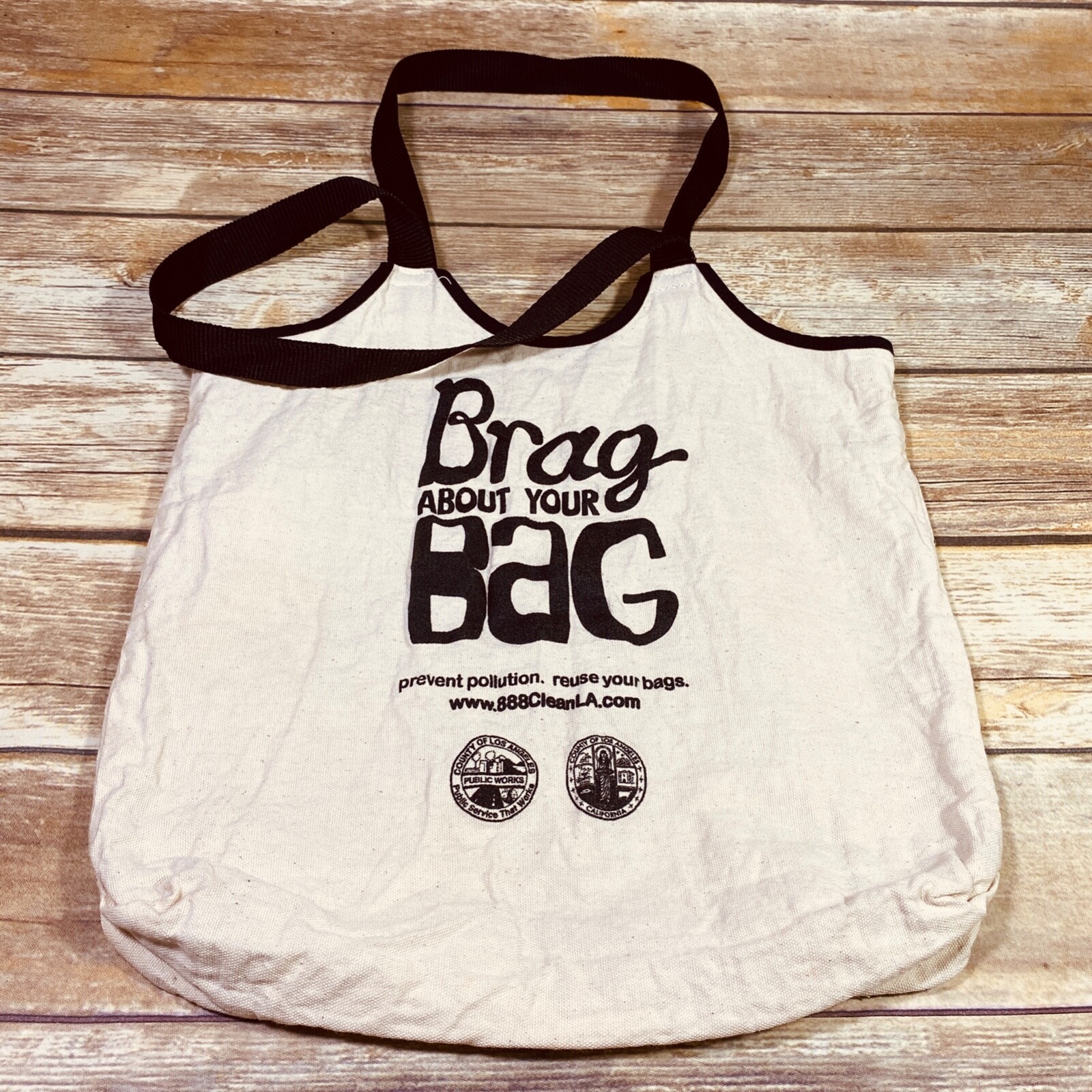 Tote Bag Canvas Shop Double Handle Farmer’s Market Store Eco Earthy Sack c