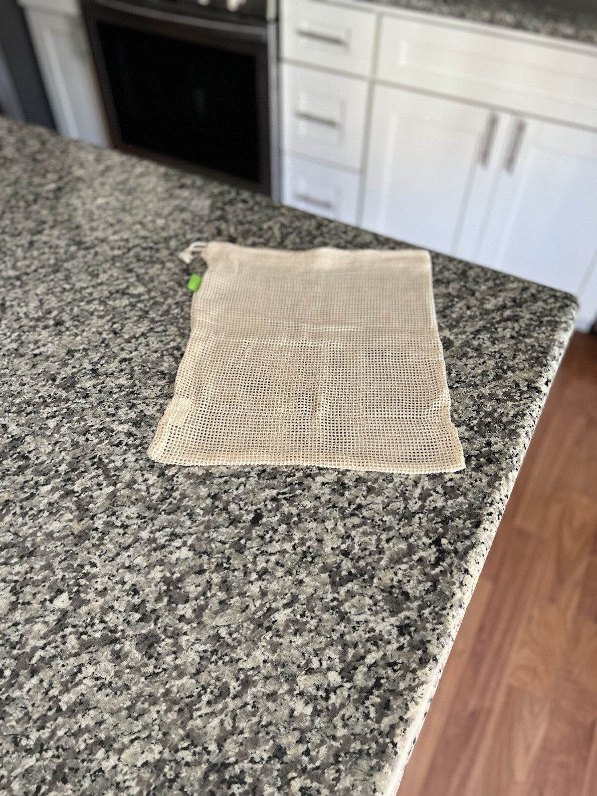 Organic Produce Bag Mesh 100% Cotton (17”x12.7”)(43.5cmx32.5cm) Natural Reusable