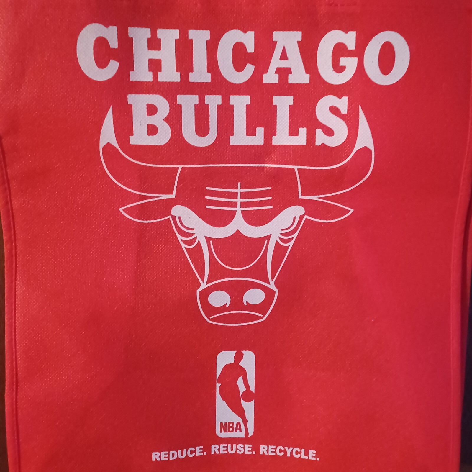 Chicago Bulls Reusable Shopping Bags Bulk 74 Bags