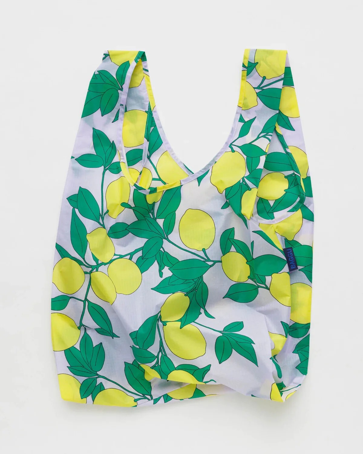 NWT Baggu Standard Reusable Bag Lemon Tree US seller Sold Out Rare H2F