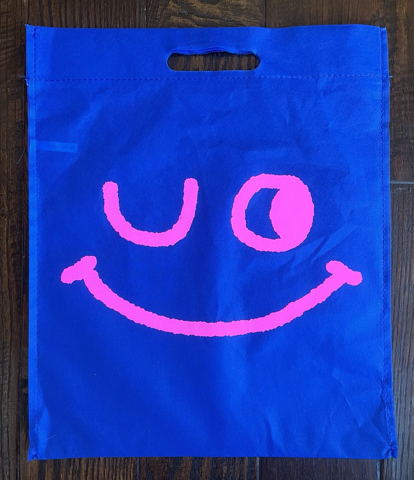 2 Urban Outfitters Blue Logo Graphic 100% Recycled Reusable Tote Bag Large