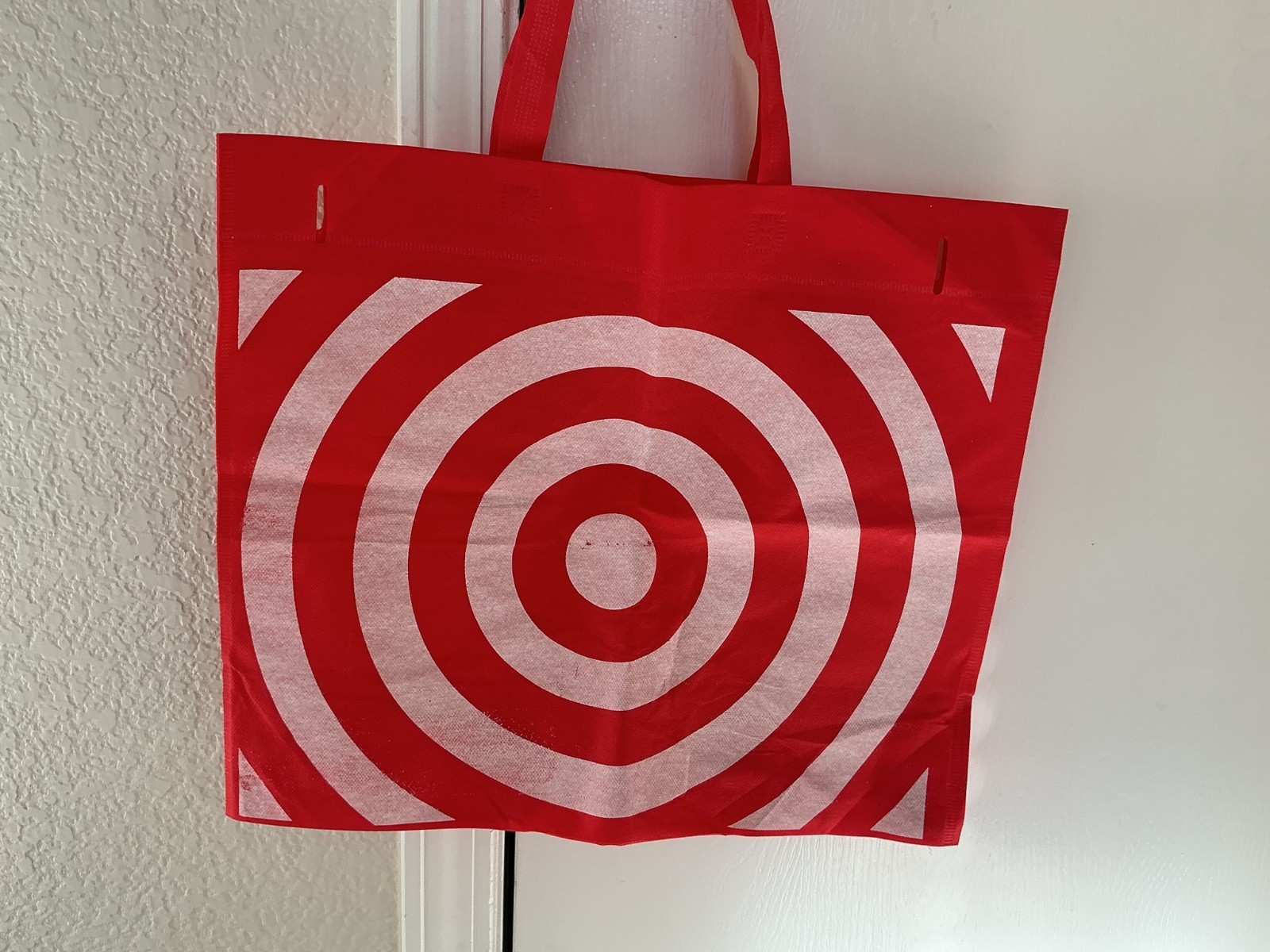 Target Reusable Grocery Shopping Bag Tote 17″x15″x7″ Washable NEW