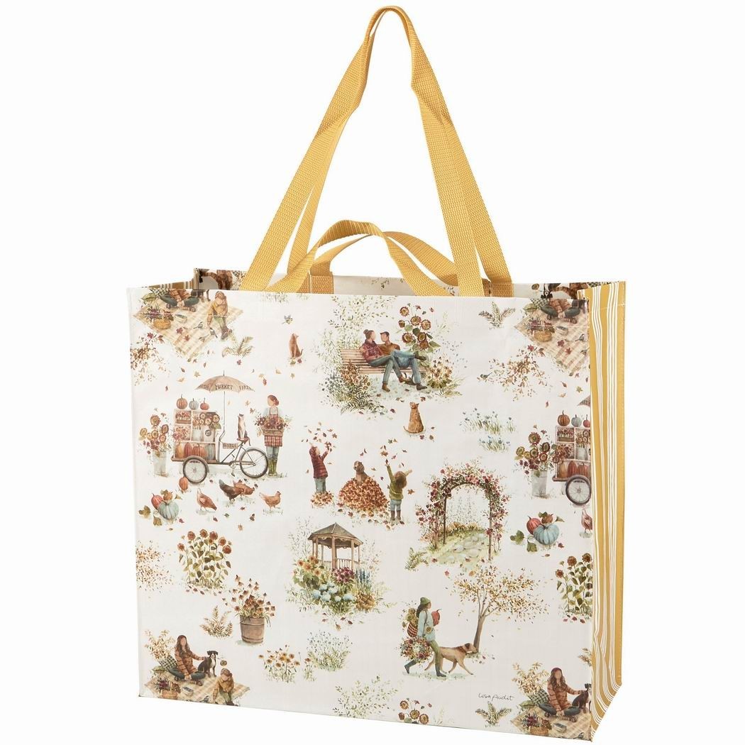 Primitives by Kathy Tote Bag Fall Days Double Sided 19.50″ x 17.50″ x 7″ NEW