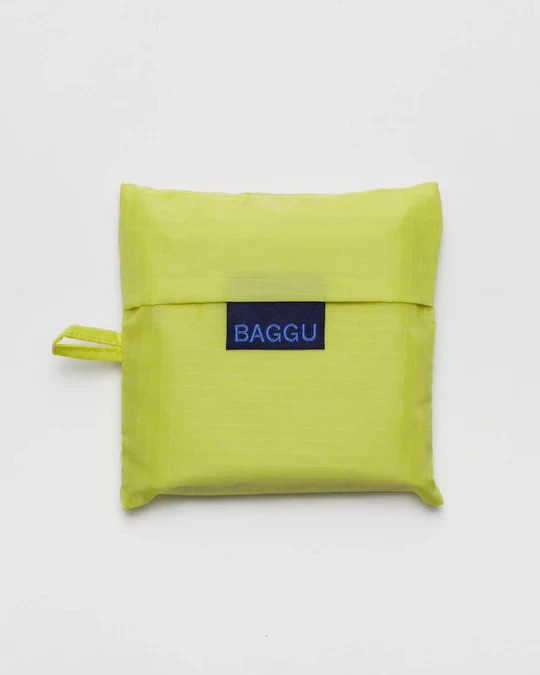 NWT Baggu Standard Reusable Bag Lemon Curd US seller Discontinued OOP Sold Out