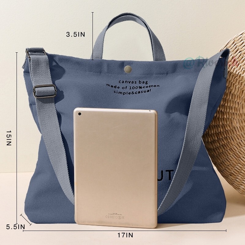 RIVERICH Tote Bag for Women, Large Canvas Bag Women Gift, Fashion Crossbody Bag